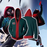 Men's Marvel Spider-Man Miles Morales 3D Print Cosplay Hoodie CO1104