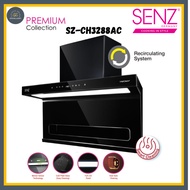 SENZ STELLA L Shape Design Heat Pro intelClean Cooker Hood  SZ-CH3288AC