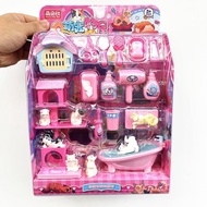 【Ready Stock】littlest pet shop Pets Doll Cat Dog Chihuahua Figure Toys littlest pet shop house littl