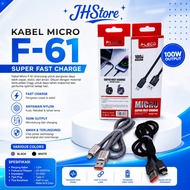 Super Fast Data Cable FLECO F-61 100W USB To MICROOriginal Type-C/