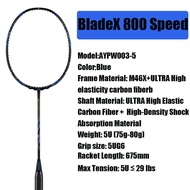 Li-Ning BladeX 800 SPEED Badminton Racket 3U/4U/5U Full Carbon Professional Racket AYPW003(100% Orig