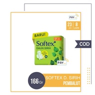 Softex Betel Leaf Sanitary Napkins 23cm 8pads Softex Wing Non Wing 8 packs
