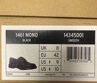 Dr. Martens 1461 Mono 黑色 皮鞋