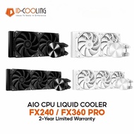 ID-COOLING FX240 / FX360 PRO AIO LIQUID COOLER - BLACK / WHITE