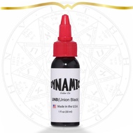Union Black dynamic Tattoo Ink - 1oz Bottle - dynamic Tattoo Ink