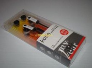 ☆雅興庭文具☆~Kolin 歌林 KER-SH09 氣密式扁線耳機 / 高音質耳塞式耳機 / 個~超低優惠價