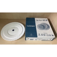 Luminarc 2pcs Trianon Opal Plate Set (Free Gift Version)