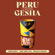 [ ใหม่ ] เมล็ดกาแฟ Peru La Solidaria GESHA Coffee Beans  (Light Roast)