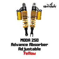 MODA 250 Advance Absorber Adjustable Motorcycle Rear Shock Absorber 350mm Rebound Adjustable