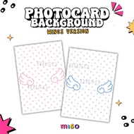Photocard Background Photocard Filler Background/ PC Binder Filler Kpop Wishlist Kpop Photocard Bind