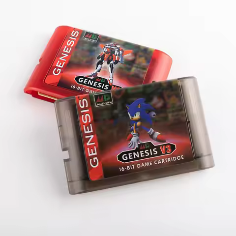 3000 in 1 Mega Drive V3.0 Pro EDMD Remix Game Cartridge Compatible with SEGA Genesis/MegaDrive US/JP