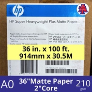 A0/A1(24"/36") HP Matte Paper/ Inkjet Printing Matte Paper for Poster & Photo Printing