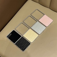 Anti-fingerprint for Samsung Galaxy Z Flip 7 6 5 4 3 FE Durable Candy Color Case Flip5 Flip6 Flip7FE