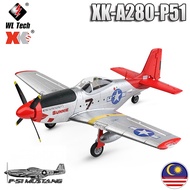 Wltoys XK A280 RC Brushless Airplane P51 Mustang 3D6G Mode Stunt Fighter Plane