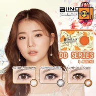 (2 PCS) Blincon DD 3 Months Lens Disposable  Cosmetic Color Contact Lenses Months Lens 1/3