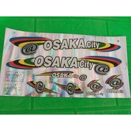 Super nice osaka city bicycle sticker set