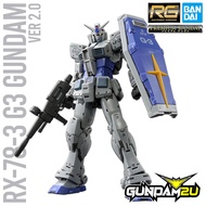 P-BANDAI RG 1/144 RX-78-3 G-3 Gundam - Model Kit Real Grade Gundam 0079 MSV - Gundam2U