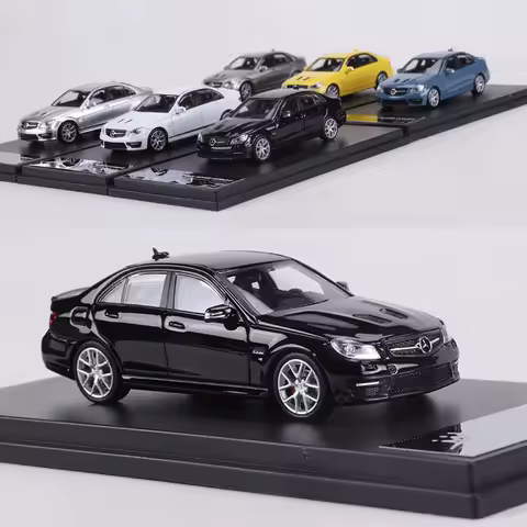 KING MODEL 1:64 C63 AMG W204 Alloy Model Car