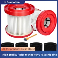 2Pack 49-90-1900 HEPA Filter for  Cordless  Vacuum 0780-20 0880-20,with 4 Foam Sleeve Filters&1 Brus