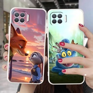 White Soft Casing For OPPO A73 4G A93 4g oppo reno 4f Anti-Scratch Camera Protection Casing UV Color