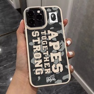 Camouflage English Apple151413Promax Phone Case 1211proxsmax Soft Case 78plus BE9G