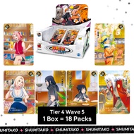 Kayou Naruto Wave 5 Tier 4 Booster Box Collection Card (Children's Toy or Adult Collection)