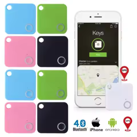 Bluetooth-compatible Tile Mate Tracker Key Finder Locator Anti-Lose Tracking GPS Device Car Gps Trac