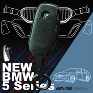 2023-2026 BMW 5 7 IX1 G60 G61 G68 i5 M60 Key Case Leather