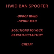 [CHEAP] HWID SPOOFER (HWID BAN SPOOF)