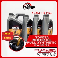 TOYOTA MOTOR OIL Full synthetic 5w-30 7L