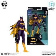 [Ready Stock] McFarland DC Comic Series Purple Batgirl Batgirl 23cm Movable Doll Model Decoration