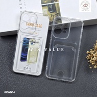 Oppo Reno 14 5G Oppo Reno 14 Pro Oppo Reno 14F Clear Card Case Card Slot Case Oppo Reno 14 5G Oppo R