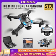 K8 Drone with 4K Camera Wifi Wide Angle HD Dual Camera RC Foldable Quadcopter Height Hold Mini Drone