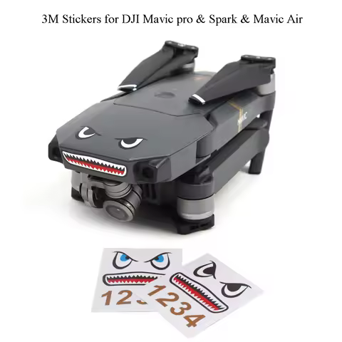 2Pcs/Set Waterproof Sticker Decal Battery Number Sticker For DJI NEO / MINI 4K / Mavic Mini / Mavic 