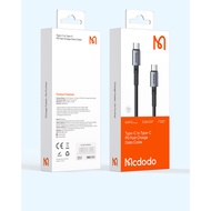 MCDODO CA-3131 65W TYPE-C TO TYPE-C PD FAST CHARGE DATA CABLE (1.5M)