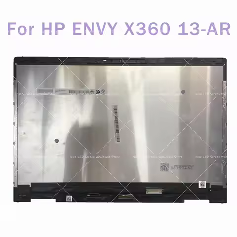 13.3 Inch For HP ENVY X360 13-AR Series B133HAN05.7 M133NVF3 R2 LCD Touch Screen Display Assembly No