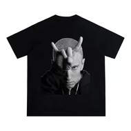 Eminem's head VINTAGE T-SHIRT OVERSIZE COMBED 24S