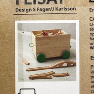 IKEA | Ikea Plissat Toy Storage Box + Wheels 902.984.21