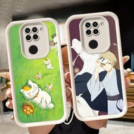 Soft Casing for Xiaomi Redmi Note 9 8 9S Pro Max White Q1 Natsume Yuujinchou