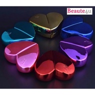 Malaysia READY STOCK 25ml Spray Empty Perfume Bottle Heart Design Travel Aluminum Bottles
