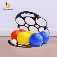 Dynwave 6x Petanque Balls Set Boules Games Portable Lightweight with Carry Basket