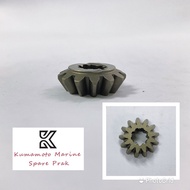 KUMAMOTOP/N:6E0-45551-00 Pinion Gear (13T) For YAMAHA 5CMH 2 Stroke Outboard Engine Motor