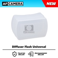 Omni Speedlite Flash Diffuser Canon 580EX Yongnuo YN560 II III IV Godox TT520 TT520II TT600 TT685 V8