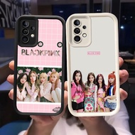 O-18 BLACKPINK Casing for Samsung Galaxy A53 A52 A72 A52S A73 S25 Ultra 5G Black and White