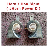 Horn / Hon Siput ( JHorn Power D ) High & Low Tone Car Horn / Hon Siput Kereta ( Original Japan )