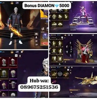 PROMO Akun FF Spek Sultan Promo Awal Bulan