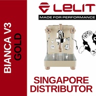 GOLD V3 Lelit Bianca Pressure Profile Dual Boiler PID Rotary Pump Wood PL162T Espresso Machine