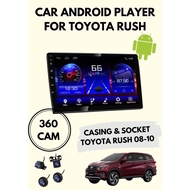 Android Player Package Promotion For TOYOTA RUSH 08-10 With 360 Camera