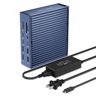 Acasis Thunderbolt 4 21-in-1 Dock | Max 90w Output 8k 60hz |40gbps Usb-c Hub Intel Certified For Vid