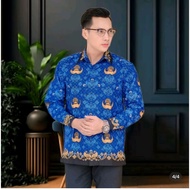 LATEST MEN'S KORPRI BATIK 2025 BLACK COLLAR LINED KORPRI BATIK ASN